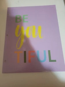 Schulbedarfsmappe "Be You Tiful" - Bild 1 von 1