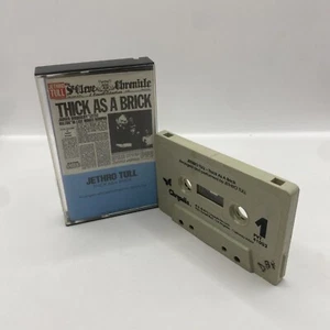 Jethro Tull Thick As A Brick Cassette Tape Chrysalis Records 1972 USA Import - Picture 1 of 11