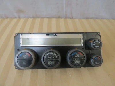 04 05 06 07 Módulo de control climático temperatura calor aire acondicionado Nissan Titan Armada 27500-ZC300 Foto 1 de 4