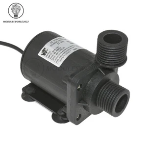 800L/H DC 12V 24V Hot Water Circulation Pump Solar Water Pump Brushless Motor - Picture 1 of 10