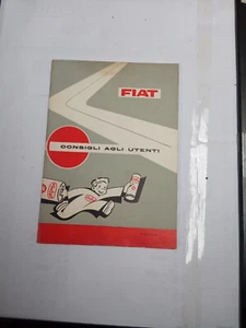 Libricino Fiat consigli agli utenti X edizione del 1959 - Foto 1 di 2
