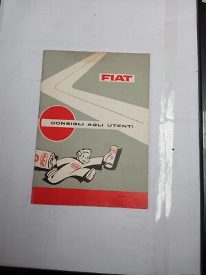 Libricino Fiat consigli agli utenti X edizione del 1959 - Immagine 1 di 2