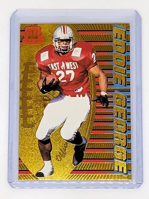 1996 Pacific Gold Dynagon #P-55 Eddie George RC Ohio State Houston Oilers - Image 1 of 2