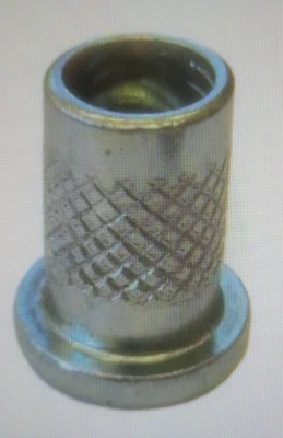 GLOBE PIPE Ring/Loop Hanger Inserts 3/8" Rod (Knurled Nuts) 2550021 Argco. LOT of 100