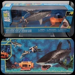Animal Planet Tiger Shark Encounter Playset~ Shark Week~ Hard To Find~ NEW! - Picture 1 of 19