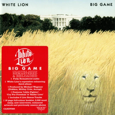White Lion ~ Big Game (1989) CD 2015 Rock Candy Records UK •• NEW •• Foto 1 de 4
