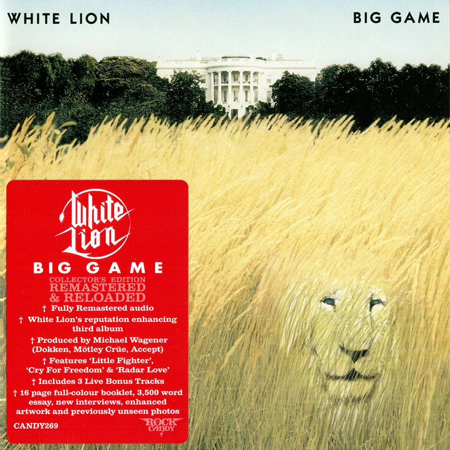 White Lion ~ Big Game (1989) CD 2015 Rock Candy Records UK •• NEW •• - Image 1 of 4