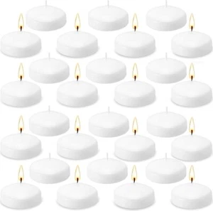 72 Pack 2inch Floating Candles For Weddings And Events White - Picture 1 of 7