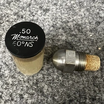Monarch .50 60°NS OIL BURNER NOZZLE New Old Stock - Изображение 1 из 3