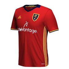 Real Salt Lake MLS Adidas Men's Red Official Climacool Team Replica Jersey