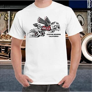 T-SHIRT WITH MR J's CUSTOM HEADERS T SHIRT CLOTHING 100% COTTON VINTAGE STYLE - Bild 1 von 7