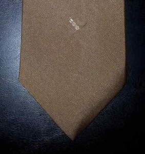 Botany 500 Tie Silk Blend Solid Brown NIB t1965  - Picture 1 of 5