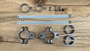 IKEA STOLMEN silber- Schellen Klemmen Wandhalterungen - Ersatzteile Einzelteile - Bild 1 von 7