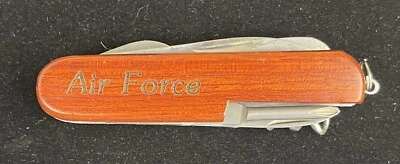 “Fuerza Aérea” ~ Cuchillo de Bolsillo Kimmswick Missouri / Multiherramienta Grabado ~NUEVO~ Foto 1 de 4