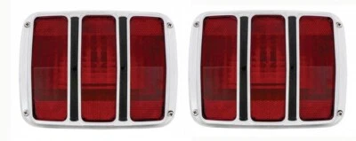 NEW! 1965 - 1966 Ford Mustang Tail Light Assembly Set, Pair Left & Right Side - Image 1 of 4