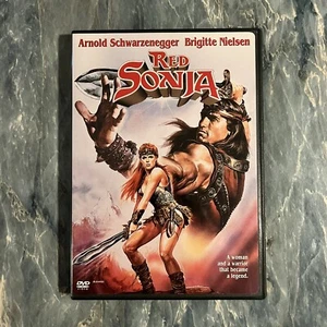 Red Sonja (1985) Region 1/R1 DVD - RARE/OOP - Schwarzenegger - Sword Sorcery - Picture 1 of 2