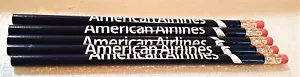 American Airlines Logo 5 blau Bleistift Set Neu aus altem Lagerbestand unbenutzt - Bild 1 von 3