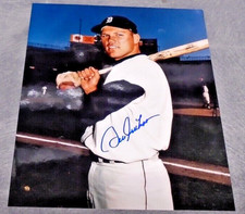 1960'S MLB BILL FREEHAN PICTURE COLOR GLOSSY 8 1/2 BY 11" TIGERS BASEBALL w COA