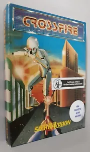 VERSIEGELT Crossfire SierraVision Online Systeme Atari 400/800 Sierra Disk Version - Bild 1 von 2