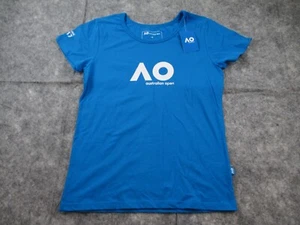 Australian Open 2017 T Shirt 12 Short Sleeve Activewear Tennis Athleisure New - Picture 1 of 12