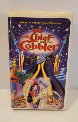 The Thief and the Cobbler VHS Rare  Miramax Family Films Clamshell OOP - Image 1 of 4