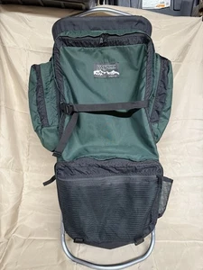 Mochila de Senderismo Jansport Verde Marco Externo Camping Correas de Cadera Almohadillas De Colección - Imagen 1 de 3