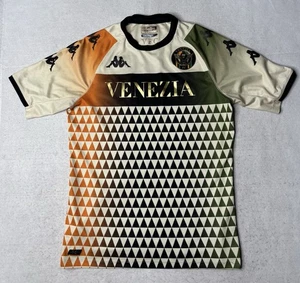 Venezia FC 2021 2022 Away Football Shirt Fußball Trikot Kappa Beige Größe S - Bild 1 von 5