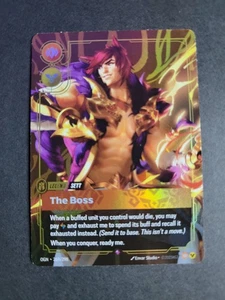 Sett - The Boss (Foil) 269/298 Rare Riftbound Origins - Picture 1 of 2