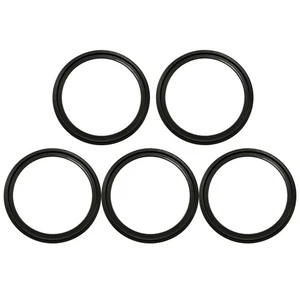 5PCS 6" Tri Clamp Sanitary Gasket Viton/FKM Fits Tri-Clover Type Ferrule - Picture 1 of 6
