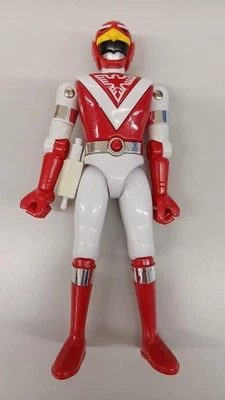 Figura diecast BANDAI Chogokin Red Falcon Liveman Super Sentai Power Rangers Foto 1 de 4