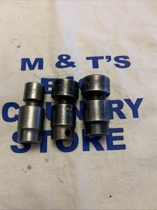 Matco Tools 3/8" Drive 3pc 6pt Impact Swivel Socket Set 1/2", 11/16", 3/4" - Picture 1 of 7