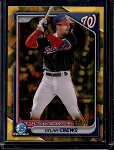 2024 Bowman Chrome Sapphire Edition #BCP-193 Dylan Crews Prospects Gold #/50 - Picture 1 of 2