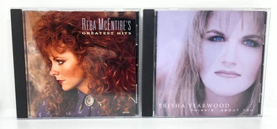 REBA McENTIRE / TRISHA YEARWOOD CD LOT ~ GREATEST HITS & THINKIN' ABOUT YOU Foto 1 de 2