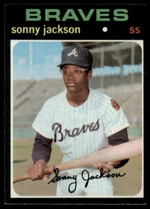 1971 Topps Sonny Jackson #587 Ex-ExMint Combine Shipping Set Break - Picture 1 of 2