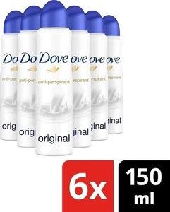 DOVE SPRAY DEODORANT ORIGINAL 150 ML - Pack of 6 - Picture 1 of 1
