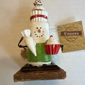 Original S’mores Ganz 2024 Campfire Roasting Marshmallow Baking Ornament - Picture 1 of 7