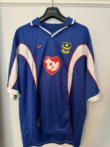 Portsmouth FC 2002-2003 Home Football Shirt- Size XL- Adult- TY- Official. - Picture 1 of 7