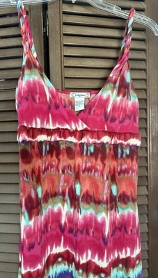 Vestido tie-dye para mujer 6 Degrees talla mediana Foto 1 de 3