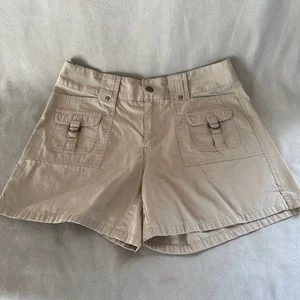 Pantalones Cortos Para Mujer Pequeños Medianos Moda Bug Cargo De Colección Años 2000 Y2K Tostado Caqui - Imagen 1 de 4