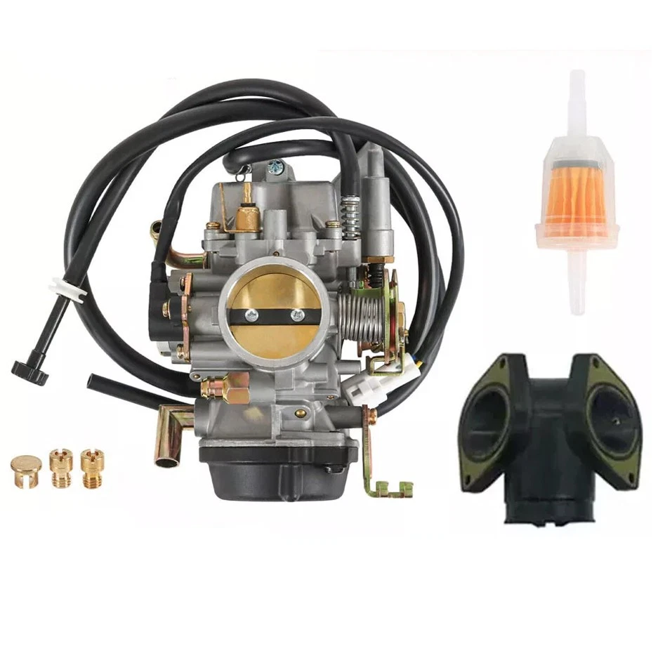 Carburetor for Yamaha Road Star 1600 1700 Silverado & Intake Manifold Boot Foto 1 de 4