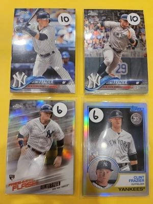(32) 2018 Topps Chrome & Update Clint Frazier RC & Inset Lote - New York Yankees - Imagem 1 de 2