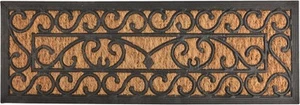 Esschert's Design RB168 Rubber Doormat and Coir, black/brown,75_x_25_cm - Picture 1 of 4