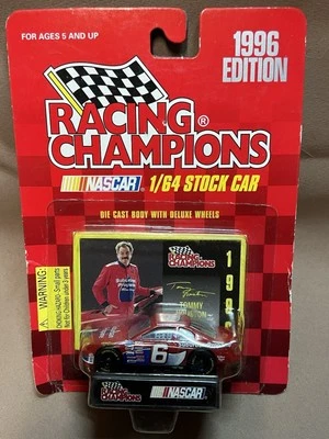 Nuevo en caja 1996 Racing Champions escala 1:64 NASCAR Diecast Stock Car #6 Tommy Houston Foto 1 de 2