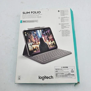 Nuevo Estuche Logitech Slim Folio 10ª Generación A16 con Teclado Integrado - Imagen 1 de 3