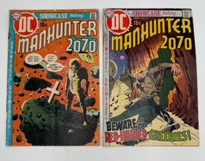 Vetrina # 92 93 Manhunter 2070 DC Comics 1970 lotto - Foto 1 di 6
