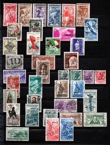 Triest (Italy) old collection overprinted stamps nice used - Picture 1 of 2