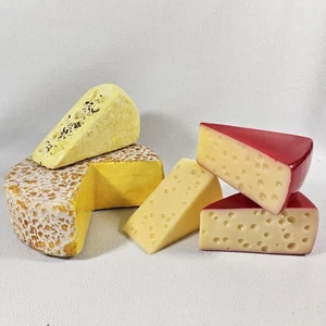 Faux Fake Food CHEESE Deli Display Stage Photo Movie Prop - Picture 1 of 11
