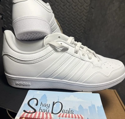 Adidas Hoops 4.0 LOW White MENs Size 9 New W BOX/Tag FREESHIP JH6141 - Image 1 of 4