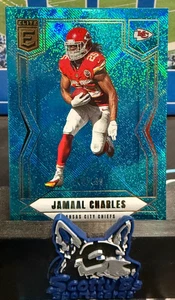 2025 Panini Donruss Elite - Jamaal Charles #59 Teal /499 - Chiefs - Picture 1 of 2