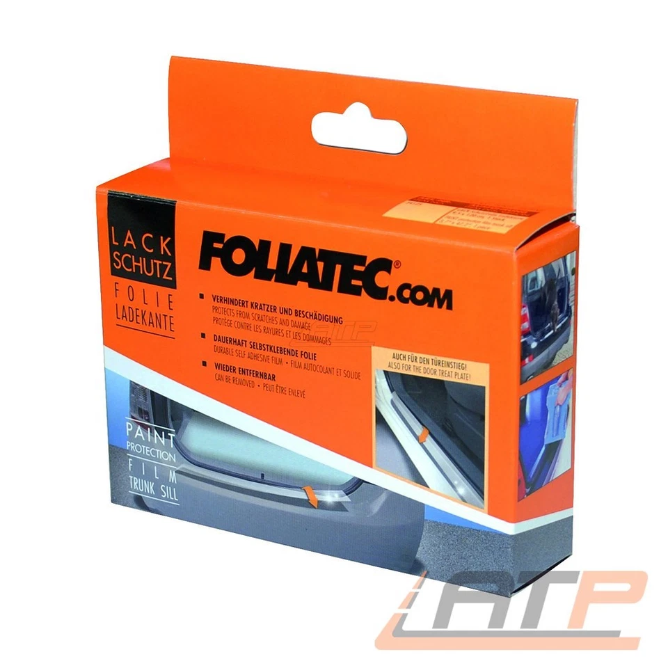 FOLIATEC LACK SCHUTZFOLIE LADEKANTE TRANSPARENT STEINSCHLAGFOLIE LACKSCHUTZ - Bild 1 von 4